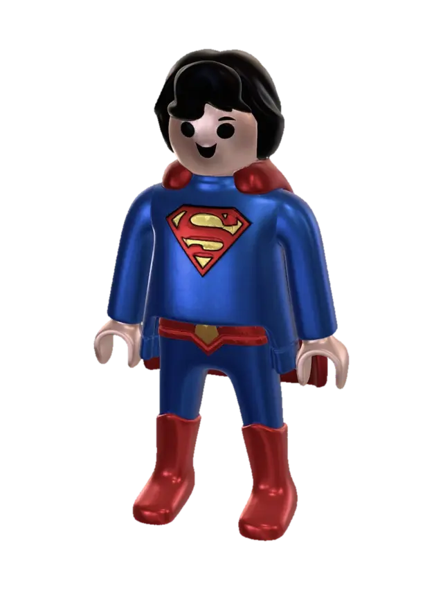 3D model for Lego Superman