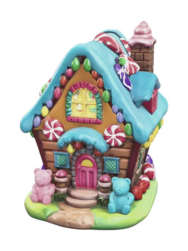 3D model for Modern Gingerbreadhouse
