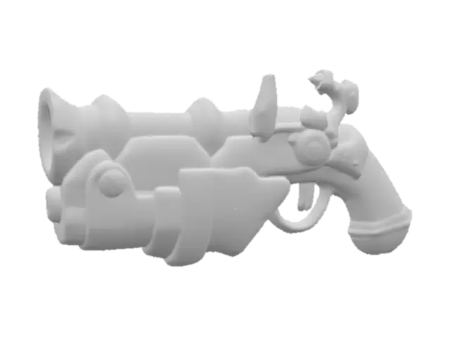 3D model for Blunderbuss Adventure