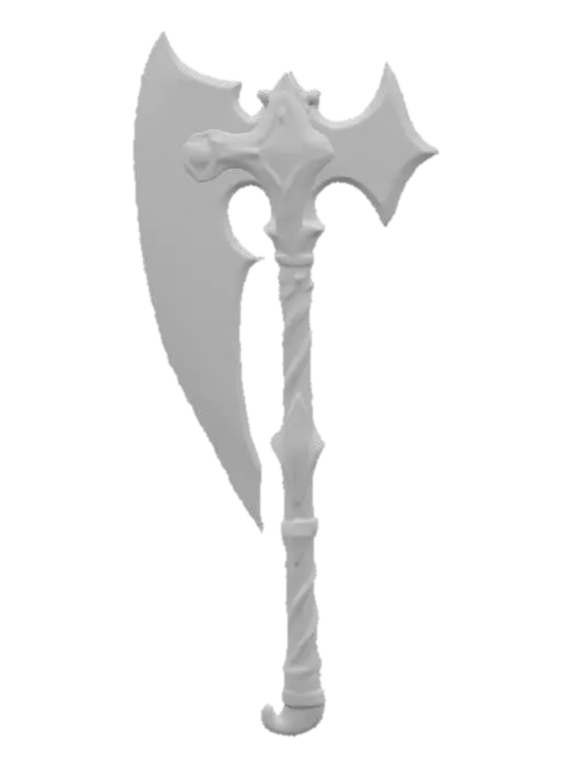 3D model for Enchanted Battle Axe