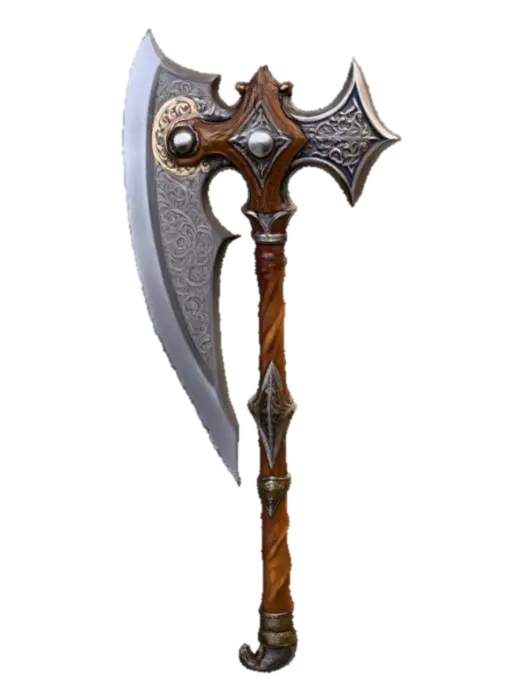 3D model for Enchanted Battle Axe