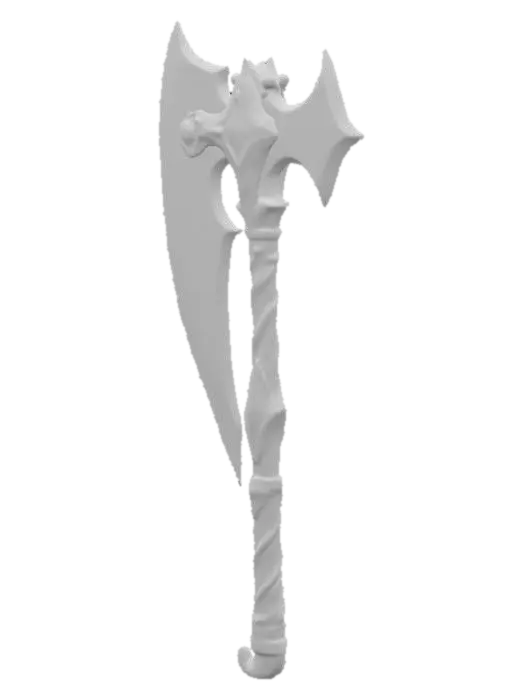 3D model for Enchanted Battle Axe