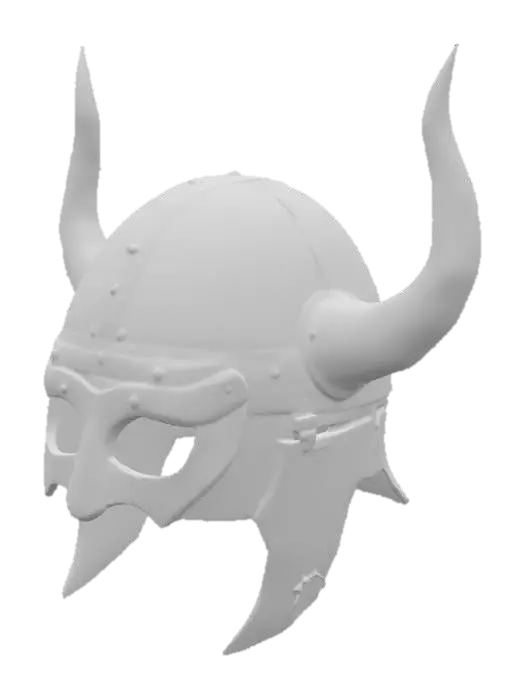 3D model for Viking Helmet Display