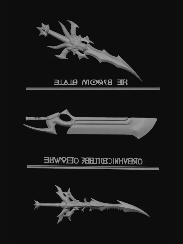 3D model for Legendary Arms Collection