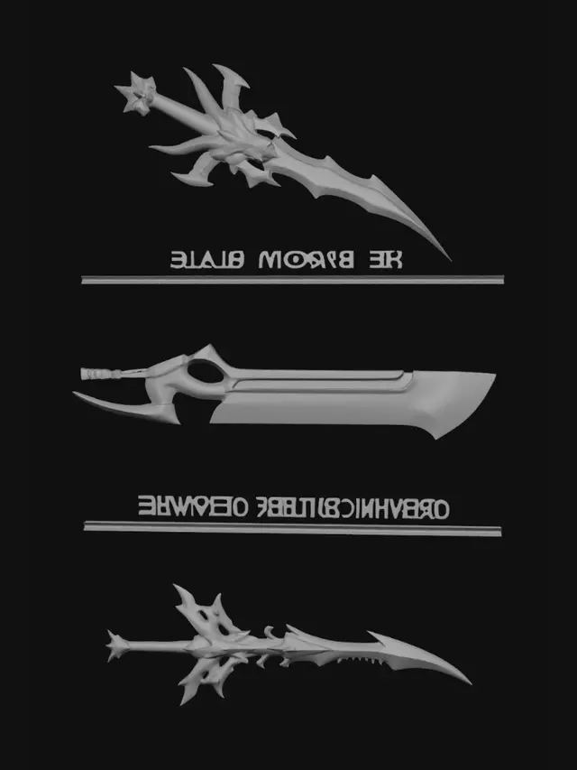 3D model for Legendary Arms Collection