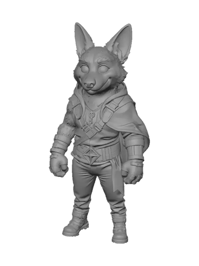 3D model for Adventurer Fox