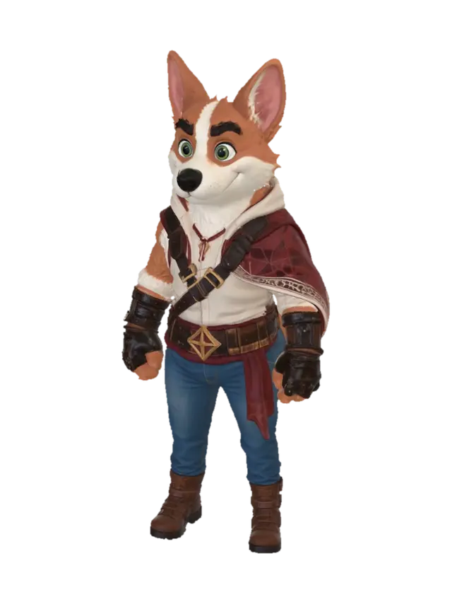 3D model for Adventurer Fox