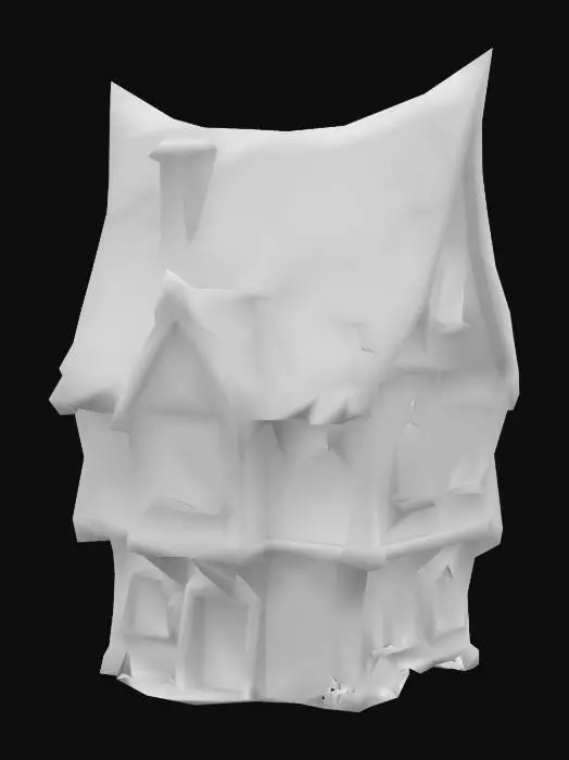 3D model for Whimsical Cottage