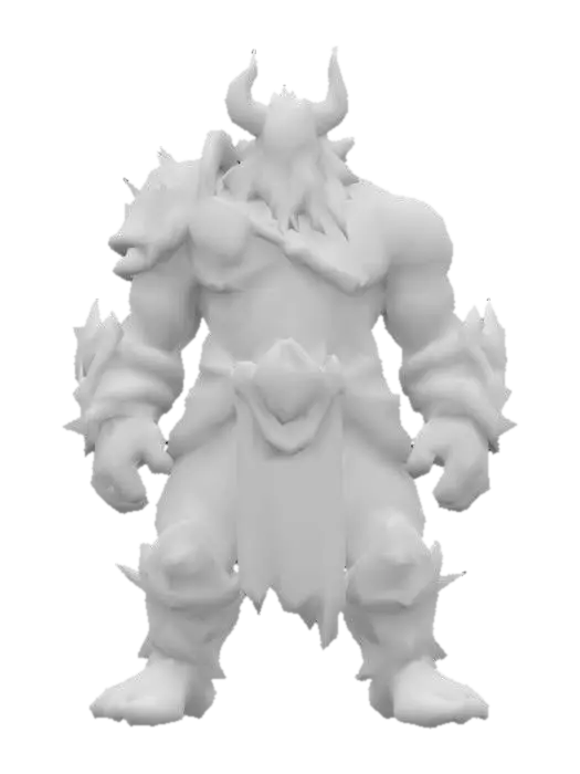 3D model for Titan Warrior