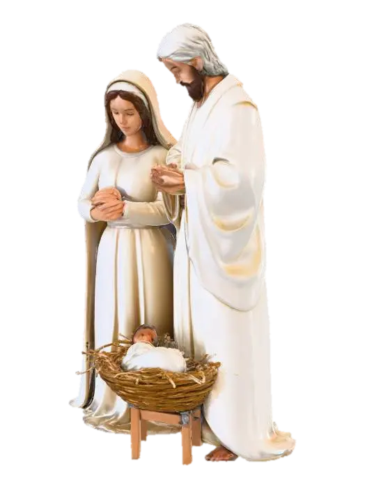 Nativity Scene - Joseph 3D model, vytvořený pomocí AI