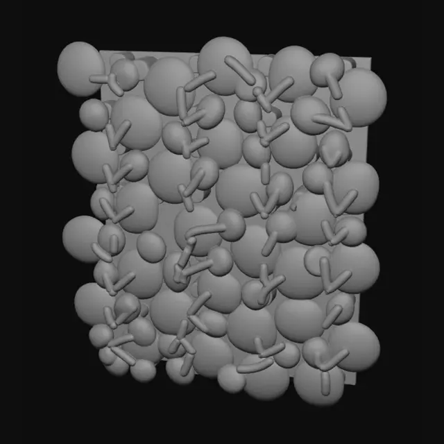 3D model for Circle Packing: Good and Bad Layouts