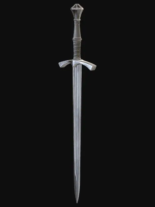 3D model for regular longsword
