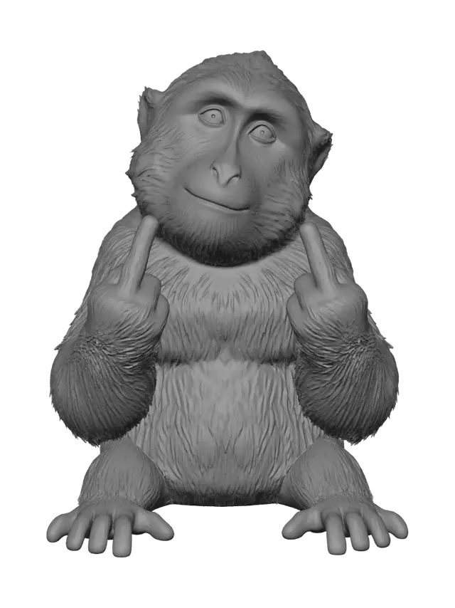 3D model for Attitude Monkey