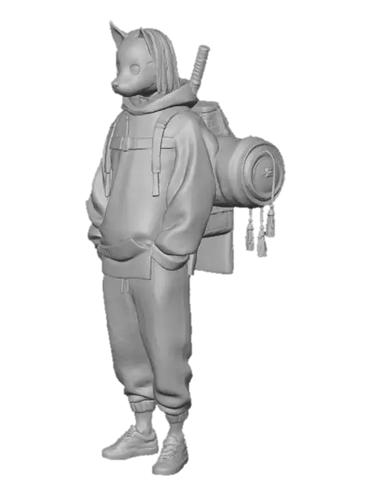 3D model for Masked Wanderer