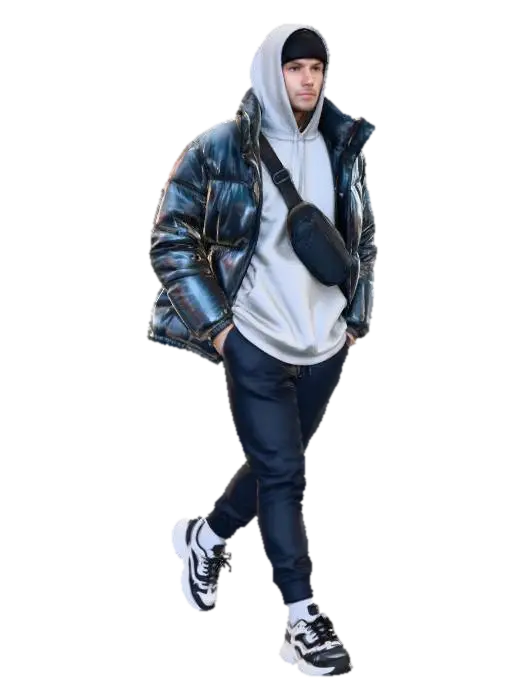 Street Style Stroll - Walk 3D model, vytvořený pomocí AI