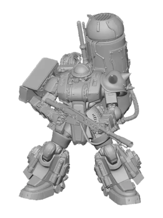 3D model for Mecha Sentinel