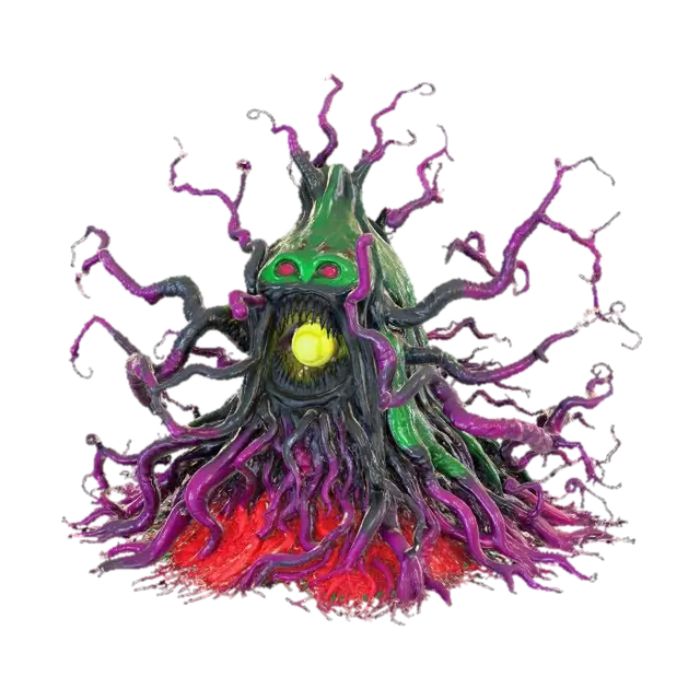 festering blight - Corruption 3D model, vytvořený pomocí AI