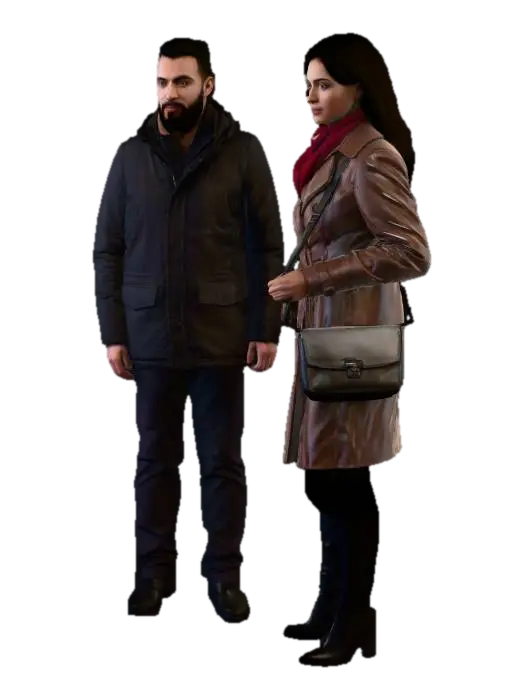 Winter duo - Arab 3D model, vytvořený pomocí AI