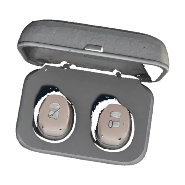 Earbuds in Case - Headphone 3D model, vytvořený pomocí AI