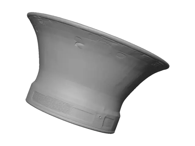 3D model for Black Drain Flange