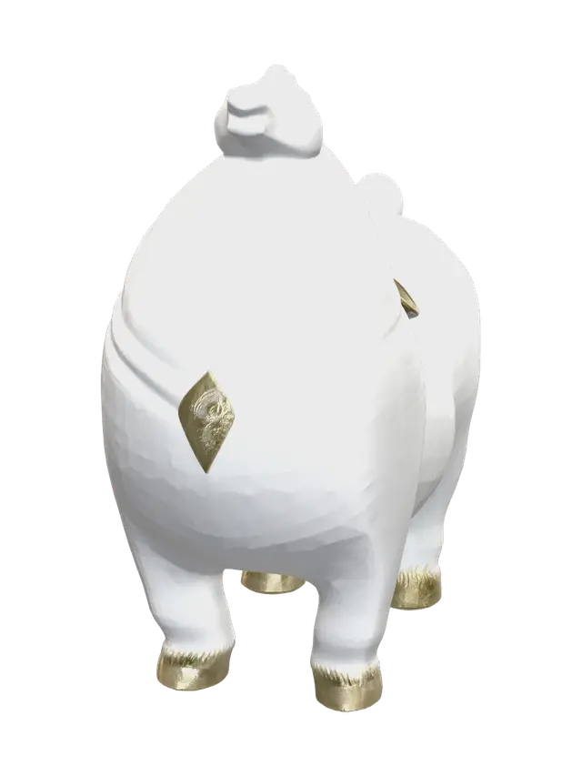 3D model for Fantasy Fat Horse
