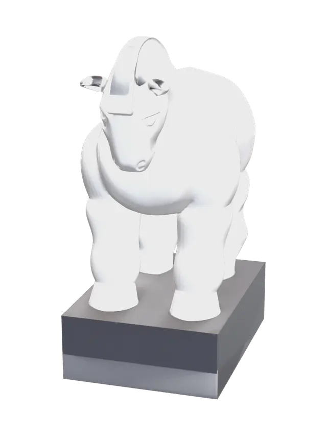 3D model for Ornate Fat Horse