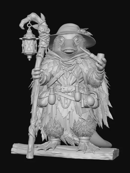 3D model for Lanternbound Alchemist of the Mosswood Marsh