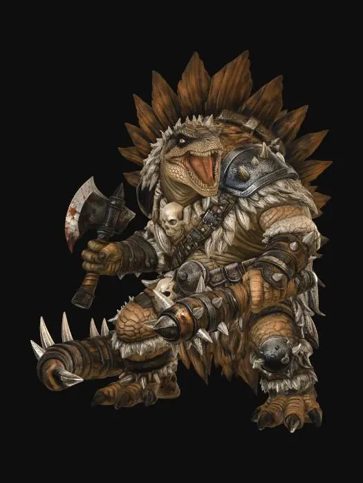 3D model for Behemoth of the Spiked Wasteland