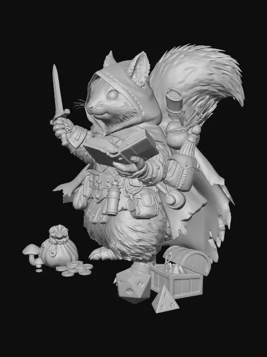3D model for The Acorn Ranger's Quest