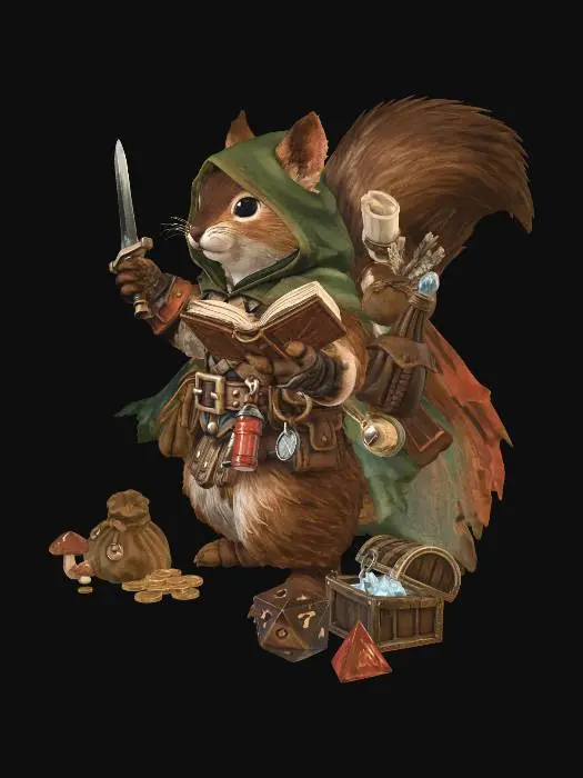 3D model for The Acorn Ranger's Quest
