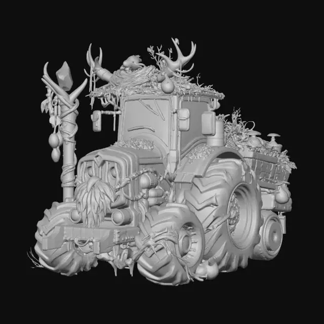 3D model for Verdant Engine of the Enchanted Forest