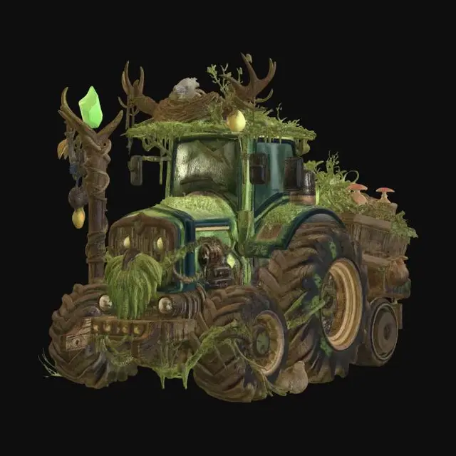 3D model for Verdant Engine of the Enchanted Forest