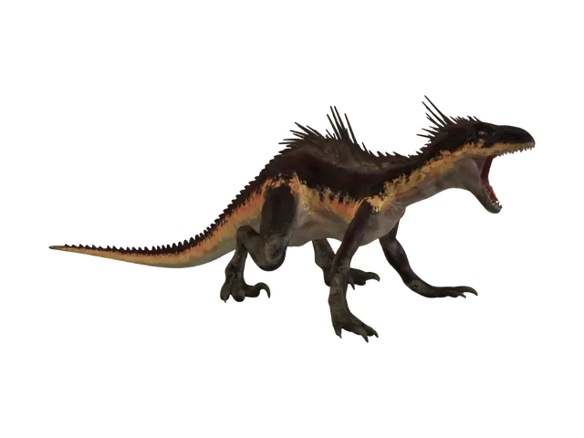 3D model for Fiery Spinosaurus
