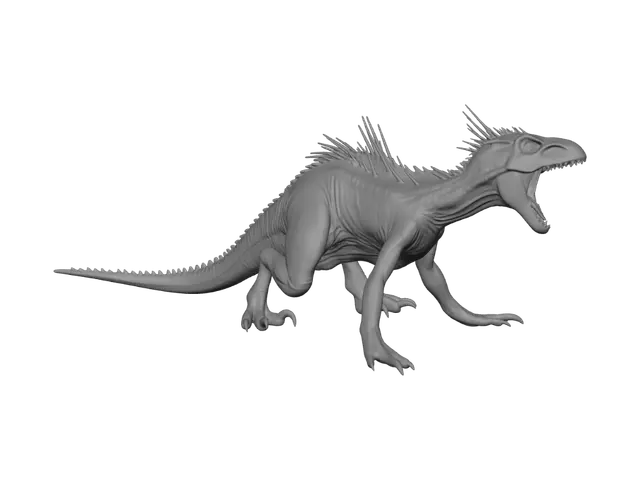 3D model for Fiery Spinosaurus