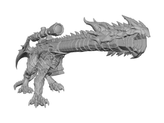3D model for Infernal Drakestrider