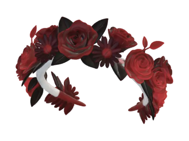 3D model for Pastel Paper Flower Garland