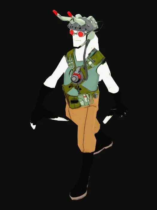 3D model for Horned Hazard Scout
