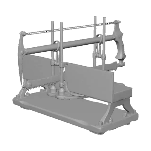 3D model for Antique Miter Box Saw
