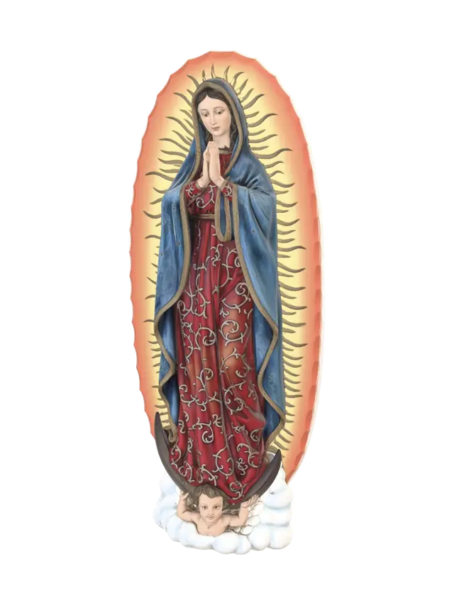 Our Lady Of Guadalupe Statue - Devotional 3D model, vytvořený pomocí AI