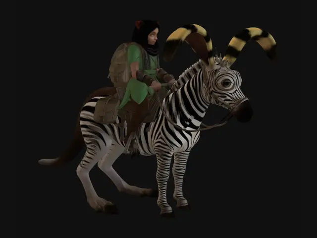 3D model for Beverly hybrid on one eye zebra