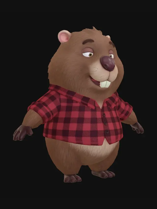 3D model for Beaver bud