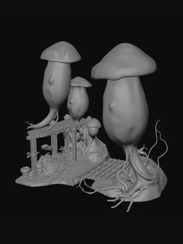 3D model for Jellycap Cathedral