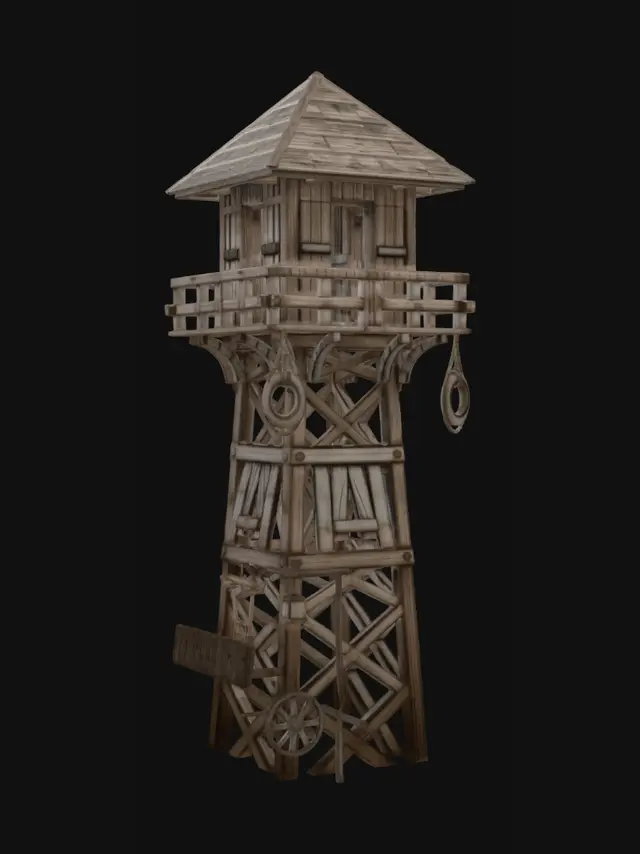 3D model for Timber Watchtower