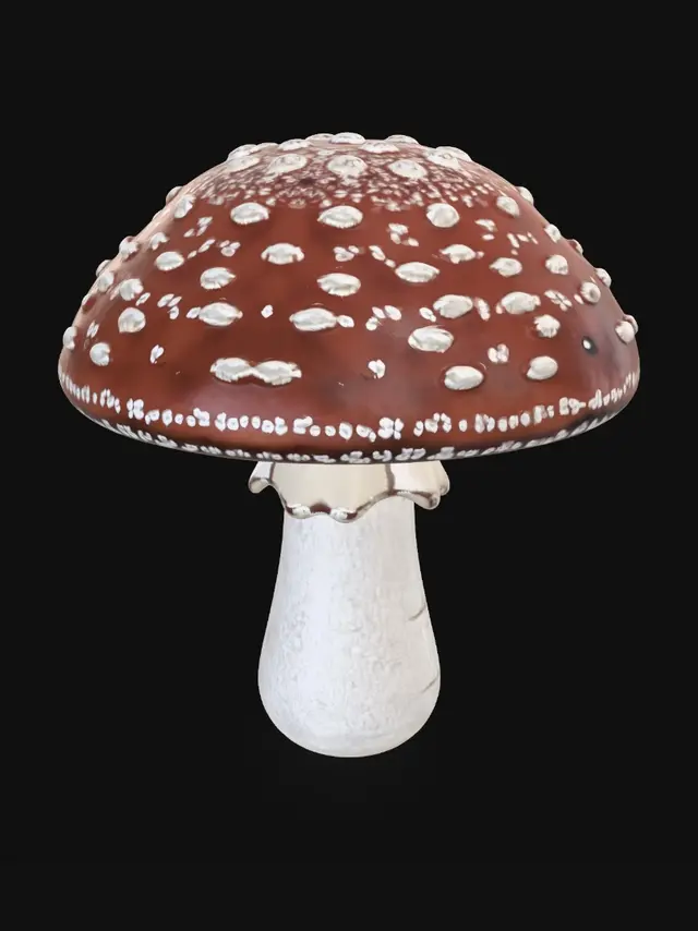 3D model for Red Amanita in the Forest