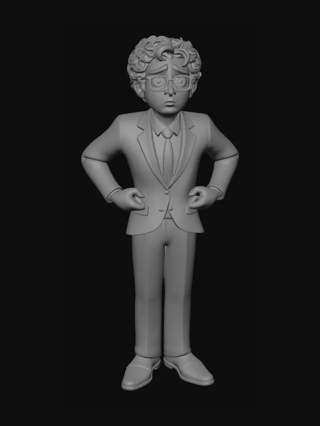 3D model for The Concerned Executive