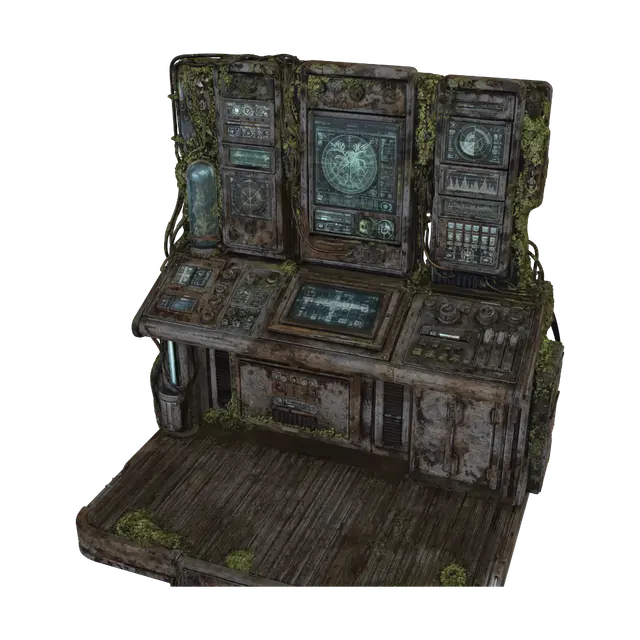 3D model for Verdant Command Console