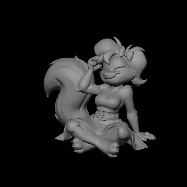 3D model for Lilac Sass