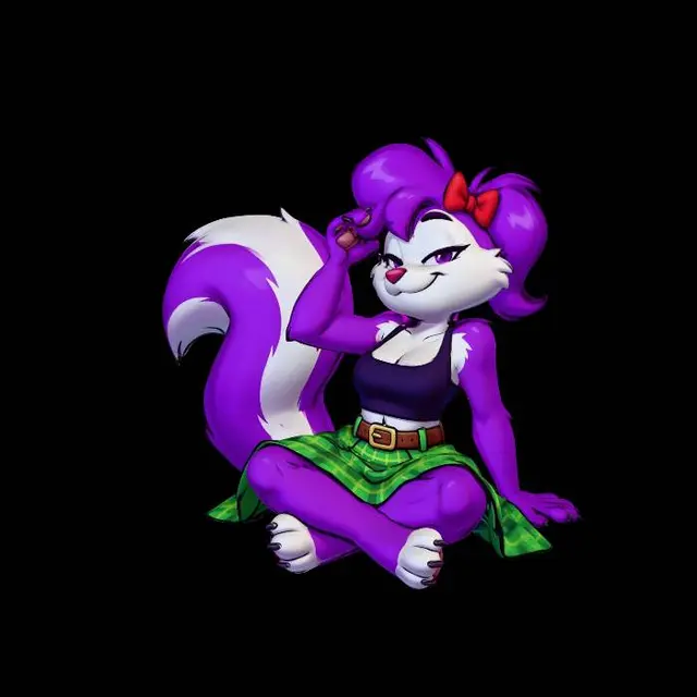 3D model for Lilac Sass