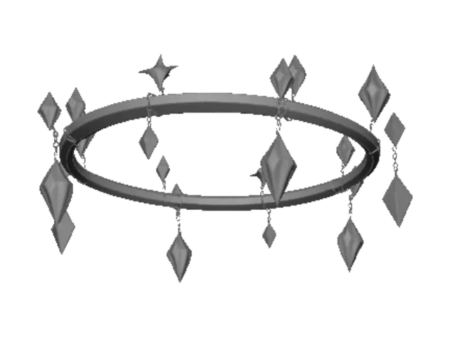 3D model for Violet Halo of Crystals