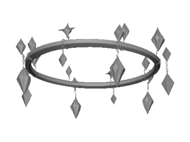 3D model for Violet Halo of Crystals